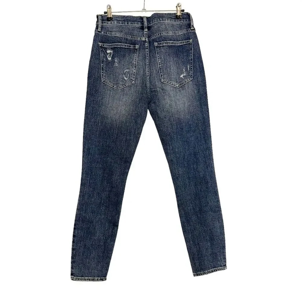 NWT Pistola High Rise Cropped Skinny Jeans 28